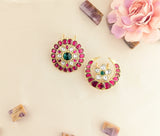 Jadau Kundan Sun & Moon Hair Accessories
