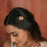 Jadau Kundan Sun & Moon Hair Accessories