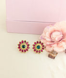 Jadau Kundan Floral Studs