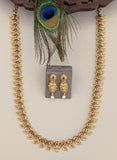 Temple/Antique mango necklace (With Earrings)