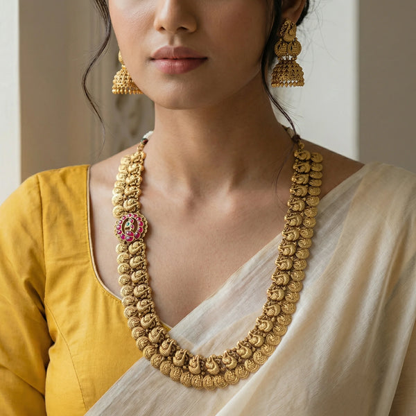 Long Necklace (Jadau Kundan)